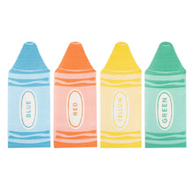 Load image into Gallery viewer, Crayon Shaped Dinner Napkin Set