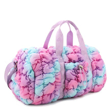 Load image into Gallery viewer, Quilted Scrunchies Ombré Large Barrel Duffle Bag