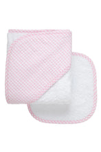Load image into Gallery viewer, Seersucker Hooded Towel Boxed Set