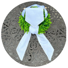 Load image into Gallery viewer, Color Cotton Pique Banner With Ric Rac Trim