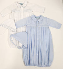 Load image into Gallery viewer, Boys Dot Emb Take Me Home Gown & Hat