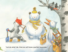 Load image into Gallery viewer, Raccoon's Perfect Snowman