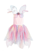Load image into Gallery viewer, Rainbow Fairy Dress & Wings