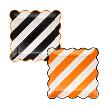 Load image into Gallery viewer, Striped 10" Paper Plate Set