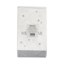 Load image into Gallery viewer, Happy New Year Fringed Dinner Napkins