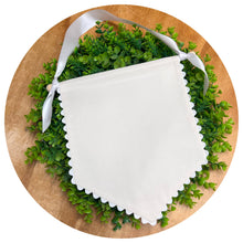 Load image into Gallery viewer, Color Cotton Pique Banner With Ric Rac Trim