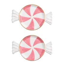 Load image into Gallery viewer, Candy Tidbit Plate, Set of 2