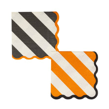 Load image into Gallery viewer, Striped Cocktail Napkin Set