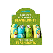 Load image into Gallery viewer, Dino Lights Rechargeable Flashlight