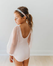 Load image into Gallery viewer, Mesh Long Sleeve Leotard - Pink Bliss