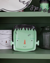 Load image into Gallery viewer, Frankenstein Shaped Paper Plate