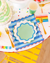 Load image into Gallery viewer, Ric Rac Edge Dessert Plates