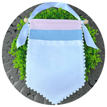 Load image into Gallery viewer, Color Cotton Pique Banner With Ric Rac Trim