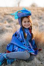 Load image into Gallery viewer, Azure The Metallic Dragon Cape