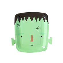 Load image into Gallery viewer, Frankenstein Shaped Paper Plate