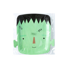 Load image into Gallery viewer, Frankenstein Shaped Paper Plate