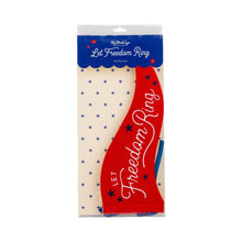 Load image into Gallery viewer, Let Freedom Ring Felt Pennant Banner