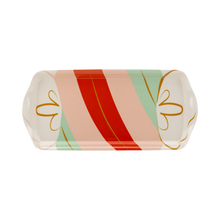 Load image into Gallery viewer, Candy Cane Lane Bamboo Tray