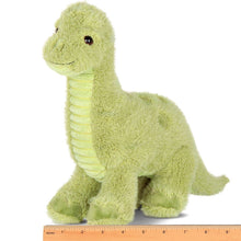 Load image into Gallery viewer, Denny the dinosaur plush Brontosaurus