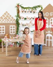Load image into Gallery viewer, Gingerbread Apron - Youth