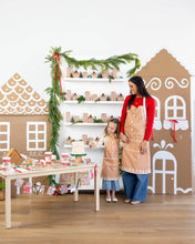 Load image into Gallery viewer, Gingerbread Apron - Youth