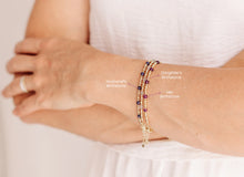 Load image into Gallery viewer, Mom & Me Gold-Plated Birthstone Bracelet