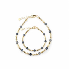 Load image into Gallery viewer, Mom & Me Gold-Plated Birthstone Bracelet