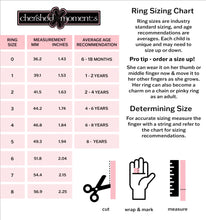 Load image into Gallery viewer, Sterling Silver Pink CZ Heart Baby Ring