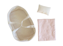 Load image into Gallery viewer, Doll Carrier Set - Pale Pink & Spot