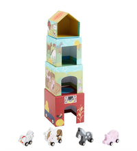Load image into Gallery viewer, Nesting Box Barn Animal Set