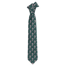 Load image into Gallery viewer, Candy Cane Print Necktie