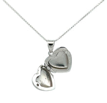 Load image into Gallery viewer, Sterling Silver Heart Locket
