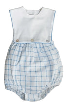 Load image into Gallery viewer, Button Bubble Romper - Palm Beach