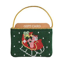Load image into Gallery viewer, Needlepoint Gift Card Pouch