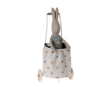 Load image into Gallery viewer, Polka Dot Trolley - Blue/Multi Dot, 22in.