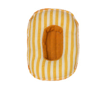 Load image into Gallery viewer, Beach Raft Boat, Little - Yellow Stripe