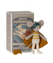 Load image into Gallery viewer, Super Hero Mouse in Matchbox, Little Bro