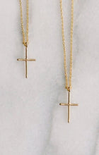 Load image into Gallery viewer, Mama & Me Cross Necklace Set