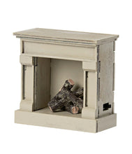Load image into Gallery viewer, Fireplace, Miniature - Off-White