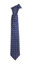 Load image into Gallery viewer, Navy Blue Pattern Necktie