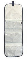 Load image into Gallery viewer, Seersucker Hang Around Trifold Toiletry Bags