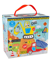 Load image into Gallery viewer, Construction Playbox w/ 15 Wood Pieces