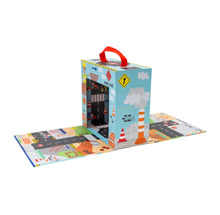 Load image into Gallery viewer, Construction Playbox w/ 15 Wood Pieces