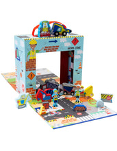 Load image into Gallery viewer, Construction Playbox w/ 15 Wood Pieces