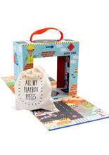 Load image into Gallery viewer, Construction Playbox w/ 15 Wood Pieces