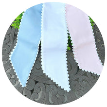 Load image into Gallery viewer, Pink Cotton Pique Sash with Trim