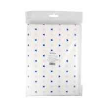 Load image into Gallery viewer, Blue Stars Paper Table Cover