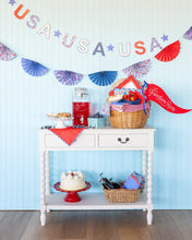 Load image into Gallery viewer, Let Freedom Ring Felt Pennant Banner