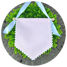 Load image into Gallery viewer, Color Cotton Pique Banner With Ric Rac Trim