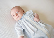 Load image into Gallery viewer, Eyelet Daygown - Blue